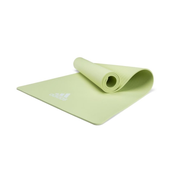 Коврик для йоги и фитнеса Adidas ADYG-10100GN, 8 мм, зелёный – фото