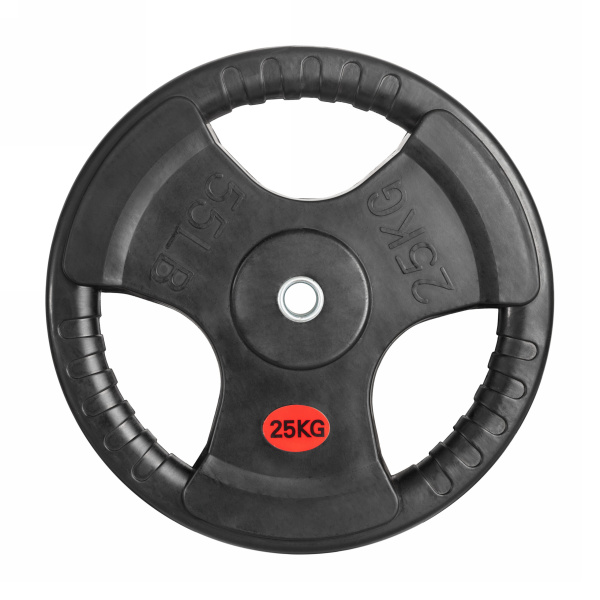 Диск 31 мм. обрезиненный 25 кг. VictoryFit VF-S252500 – фото
