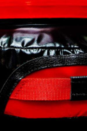 Напольный боксерский мешок SportPanda, ПВХ, 140 см, диаметр 45 см, 50 кг, красный