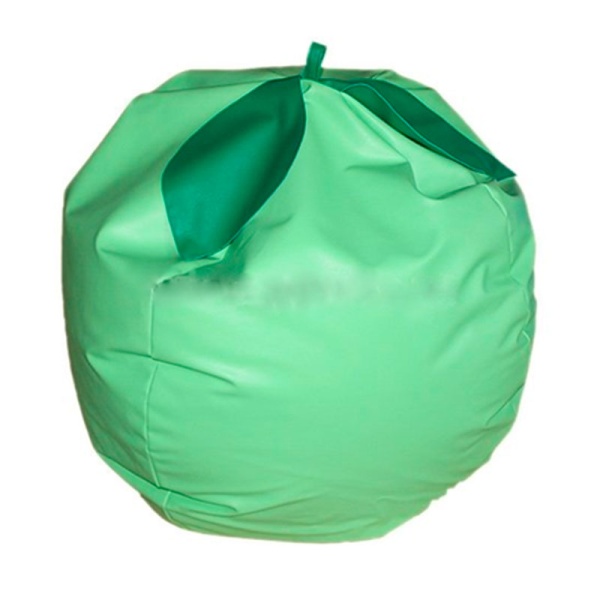 Кресло-пуфик «Яблоко», 60 см, зелёный – фото