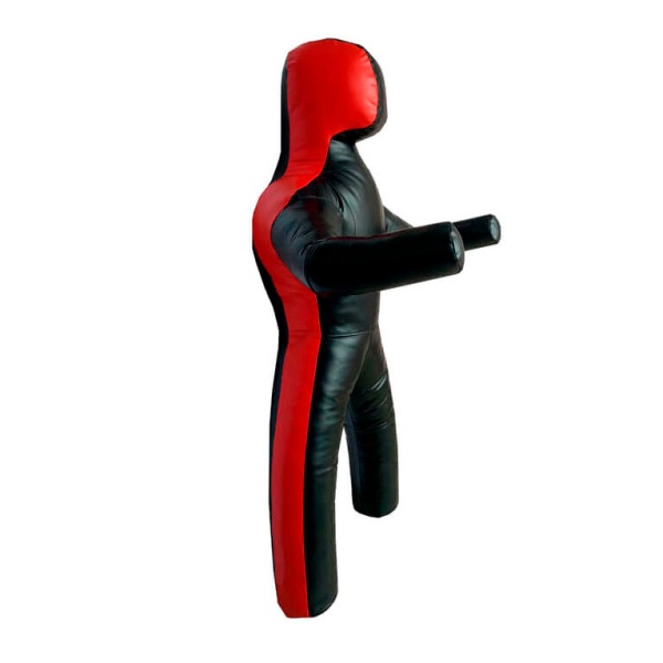  Манекен для борьбы SportPanda 150 см, 25-35 кг, двуногий, красный