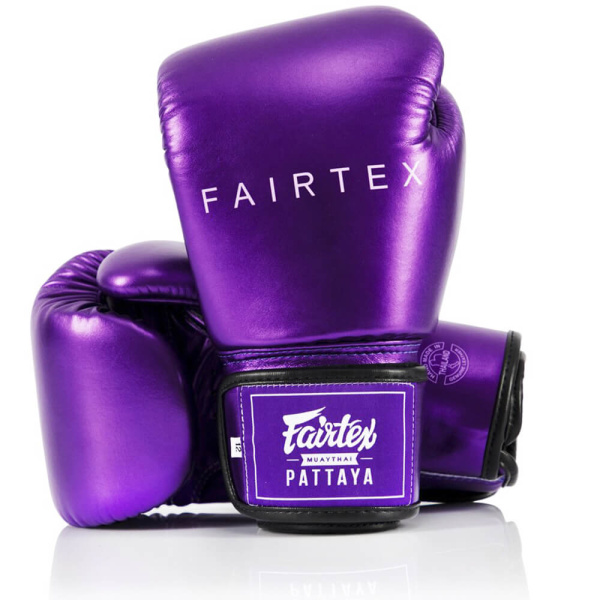 Боксерские перчатки Fairtex BGV22 Gloves 2020, профессиональные, фиолетовый – фото