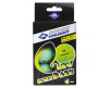 Мячики для н/тенниса DONIC GLOW IN THE DARK 40+, 6 шт, (зеленые) – фото