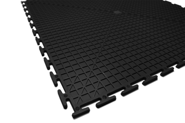 Плитка ПВХ Standart Max,5 мм, 500*500, чёрный