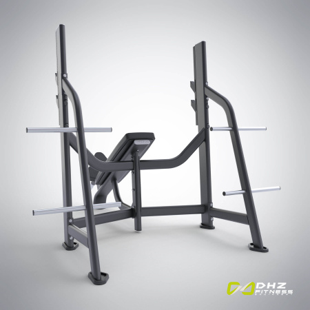 Скамья-стойка для жима под углом вверх E-7042 (Olympic Bench Incline) – фото