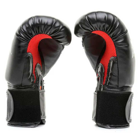 Перчатки для ММА Everlast Pro Style Muay Thai, тренировочные, чёрный – фото
