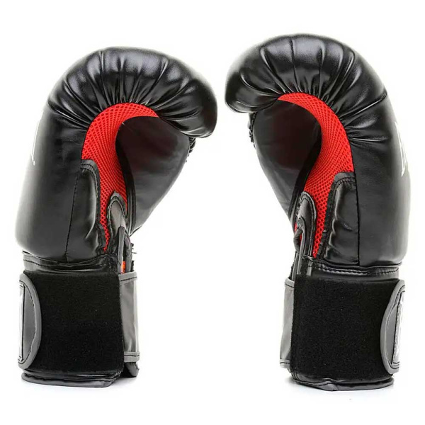 Перчатки для ММА Everlast Pro Style Muay Thai, тренировочные, чёрный – фото