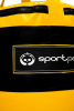 Боксерский мешок SportPanda 100 см, диаметр 45 см, вес 40 кг, желтый