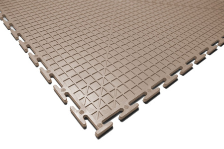 Плитка ПВХ Standart Skin, 500*500, бежевый – фото