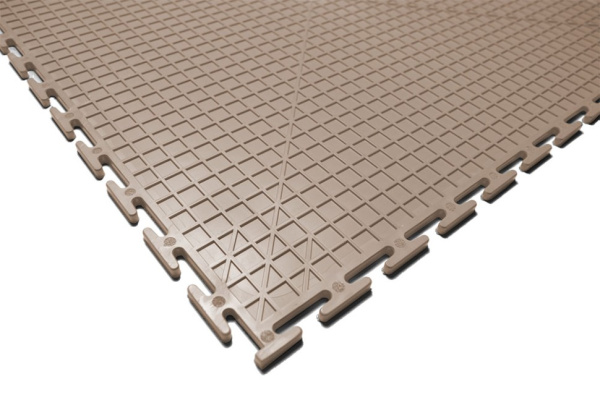 Плитка ПВХ Standart Skin, 500*500, бежевый – фото