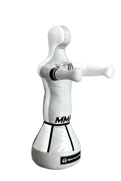 Детский манекен для бокса и спарринга Герман 100 см, 45 кг, белый