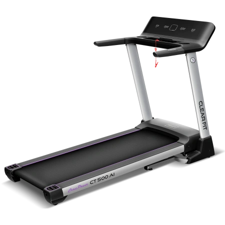 Беговая дорожка Clear Fit CrossPower CT 500 AI, электрическая, домашняя – фото