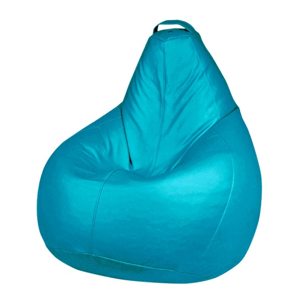 Кресло-груша, голубой – фото