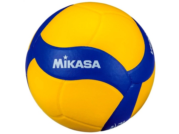 Мяч волейбольный Mikasa V390W, эко-кожа, 5" – фото