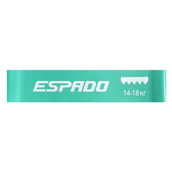Силовая лента / ленточный эспандер ESPADO ES26101K 14-18 кг, бирюзовый – фото