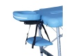 Массажный стол DFC NIRVANA Elegant LUXE, 2 секции, складной, светло-голубой – фото