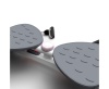 Фитнес-платформа / горнолыжный тренажёр DFC Twister Bow с эспандерами, серый – фото