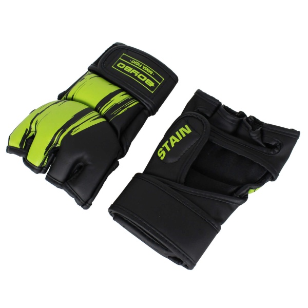 Перчатки для ММА BoyBo Stain BGM311, тренировочные, зелёный – фото