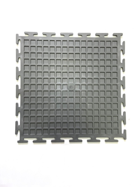 Плитка ПВХ Mini Prom, 5 мм, 250*250, серый