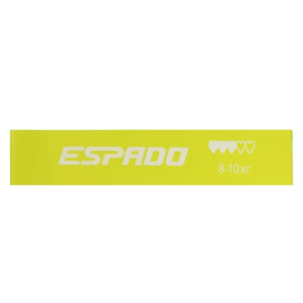 Силовая лента / ленточный эспандер ESPADO ES26101K, 8-10 кг, салатовый – фото