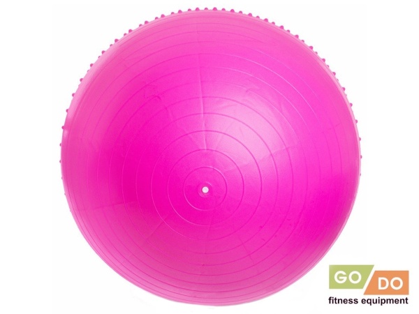 Мяч для фитнеса / фитбол GO DO ВМ-75-МА, 75 см, фуксия – фото