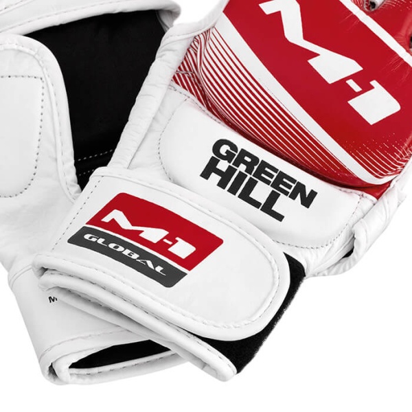 Перчатки для ММА Green Hill M-1, тренировочные, белый – фото