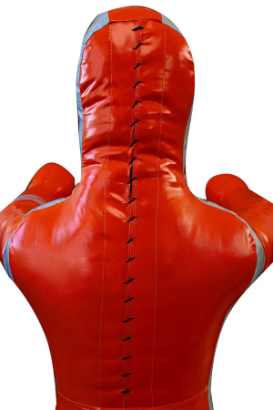 Манекен для бокса и спарринга Герман 190 см, 110 кг, красный – фото