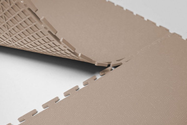 Плитка ПВХ Standart Skin, 500*500, бежевый – фото