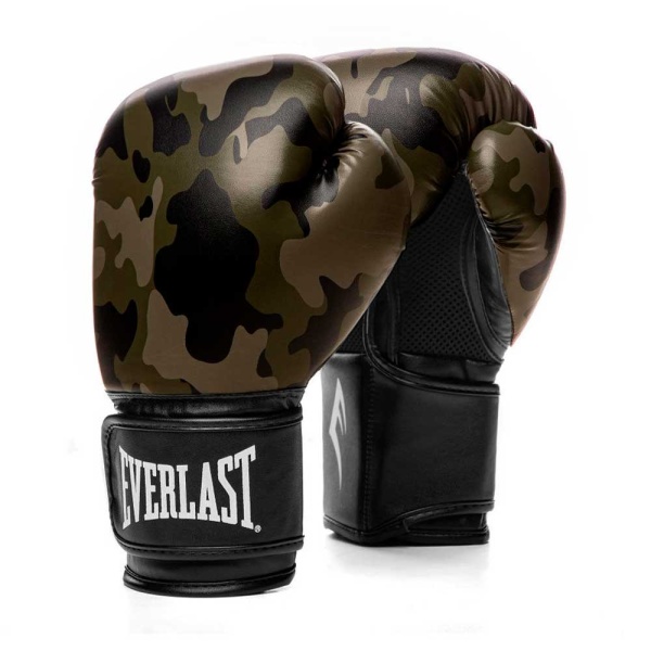Боксерские перчатки Everlast Spark Camo, тренировочные – фото