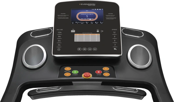 Беговая дорожка SVENSSON BODY LABS PHYSIOLINE TBX TOUCH, электрическая, для дома – фото