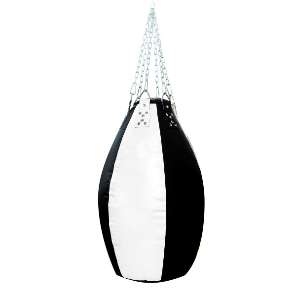 Боксерская груша (мешок) SportPanda «Капля», 90 см, диаметр 55 см, 55 кг, белый