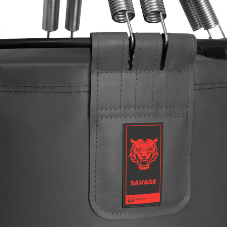 Мешок боксерский «SAVAGE», на пружинах, 110 см, диаметр 35 см, 30-35 кг – фото