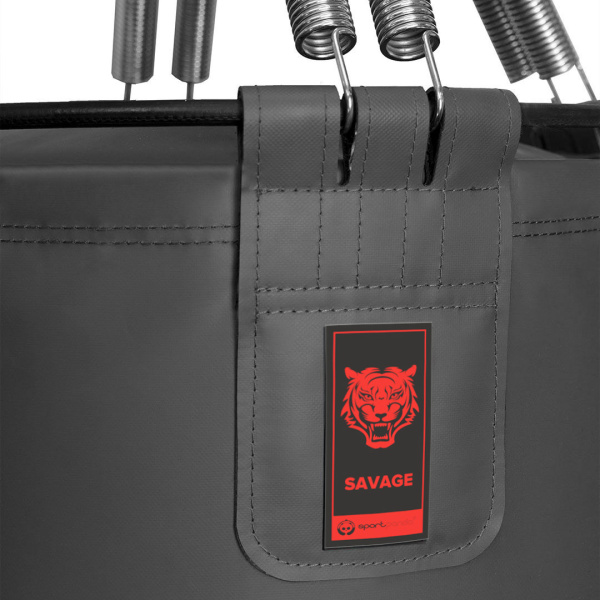 Мешок боксерский «SAVAGE», на пружинах, 90 см, диаметр 35 см, 20-25 кг – фото