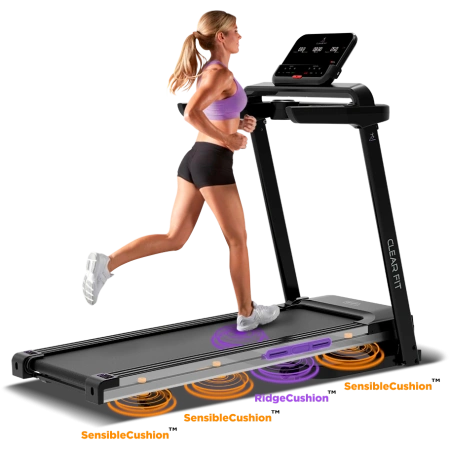 Беговая дорожка Clear Fit LifeCardio LT 10, электрическая, домашняя – фото