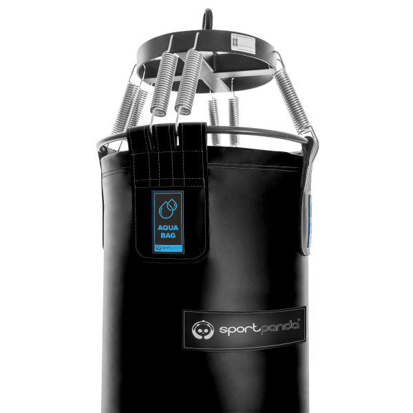 Водоналивной боксерский мешок «AQUA BAG» ПВХ, 180 см, диаметр 40 см, черный – фото