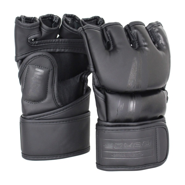 Перчатки для ММА BoyBo Stain BGM311, тренировочные, чёрный – фото