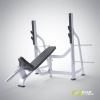 Скамья-стойка для жима под углом вверх E-7042 (Olympic Bench Incline) – фото