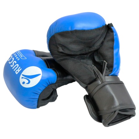 Перчатки для рукопашного боя Rusco Sport Классик, синий – фото