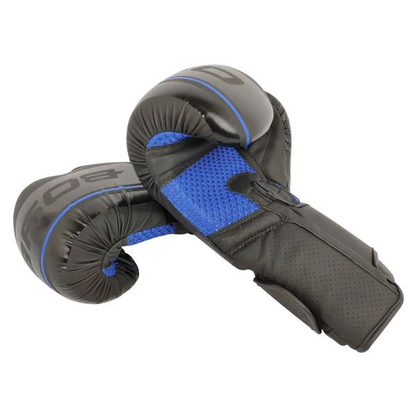 Боксерские перчатки BoyBo B-Series BBG400, тренировочные, синий – фото