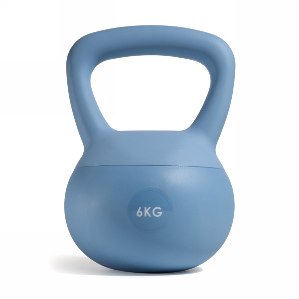 Гиря резиновая 6 кг. VictoryFit VF-KR060 – фото