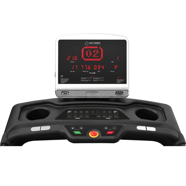 Беговая дорожка OXYGEN FITNESS NEW CLASSIC PLATINUM AC LED, электрическая, для дома и зала – фото