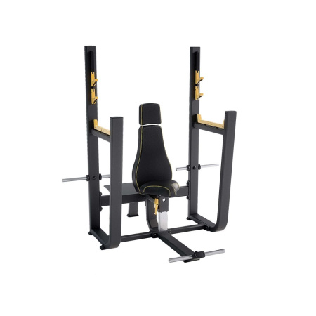 Скамья для вертикального жима штанги (Olympic Seated Bench) E-1051В – фото
