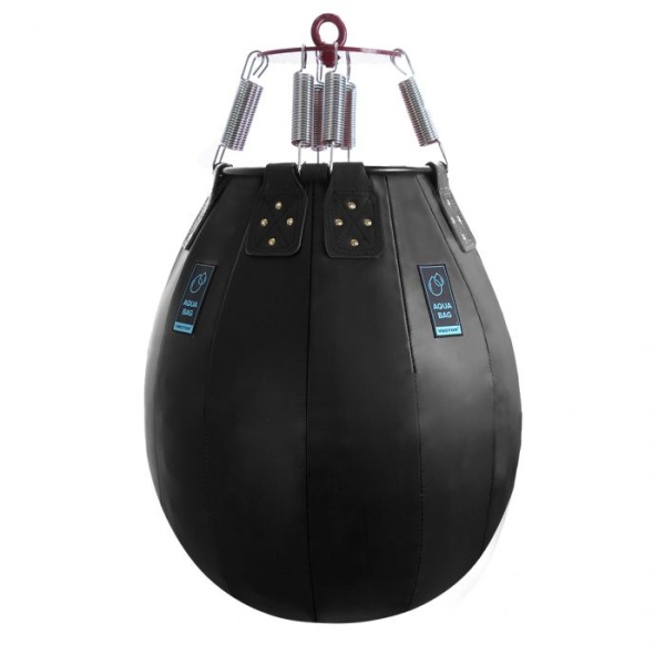 Водоналивная боксерская груша «AQUA BALL», ПВХ, 65 см, диаметр 50 см, чёрный – фото