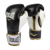 Боксерские перчатки Everlast Powerlock PU, тренировочные, чёрно-белый – фото