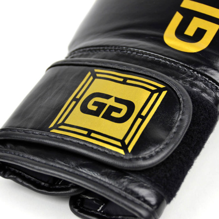 Перчатки для кикбоксинга Fairtex BGVG1 GLORY KICKBOXING, для соревнований, чёрный – фото