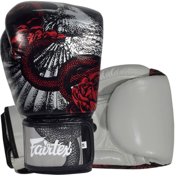 Боксерские перчатки Fairtex BGV24 Beauty of Survival, в подарочной упаковке – фото