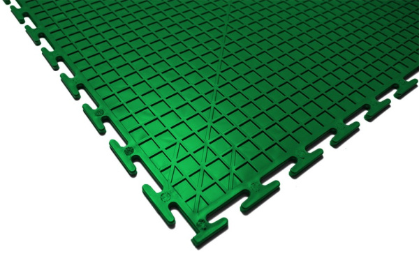 Плитка ПВХ Standart Modern, 500*500, зелёный – фото