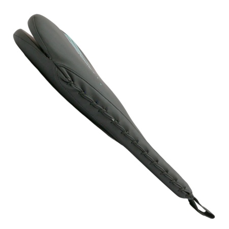 Лапа-ракетка для тхэквондо BoyBo Fire BPRT300, двойная, чёрно-зелёный – фото