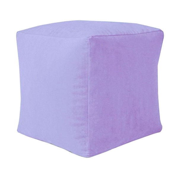 Кресло-пуфик «Кубик», фиолетовый – фото