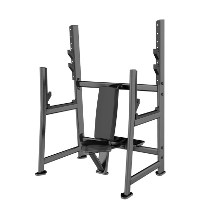 Скамья для вертикального жима штанги (Olympic Seated Bench) E-7051 – фото